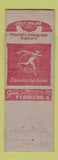 Matchbook Cover - Don's Flower Shop Belleville IL? Pinup WEAR
