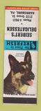 Matchbook Cover - Seibert's Deli Harrisburg PA German Shepherd