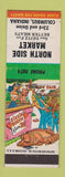 Matchbook Cover North Side Market Deitz Meats Columbus IN hillbilly KISSIN BOOTH