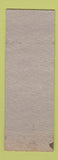 Matchbook Cover - Michael Cefaratti Clarinetist Army Fort Myers VA pinup WEAR #1