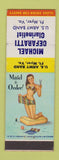 Matchbook Cover - Michael Cefaratti Clarinetist Army Fort Myers VA pinup #2
