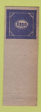 Matchbook Cover - Bud's Service oil gas Harrisburg PA pinup Esso WEAR
