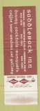 Matchbook Cover - Saddleback Inn Phoenix AZ