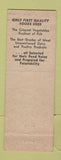 Matchbook Cover - Nopp's Golden Pheasant Salem OR