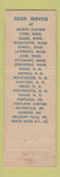Matchbook Cover - Armstrong Railroad News Boston MA North Station WEAR