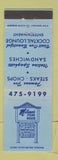 Matchbook Cover - Milano's Steak House Columbus OH WEAR