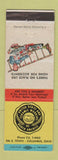 Matchbook Cover - United Glass and Ceramic Workers Union Columbus OH