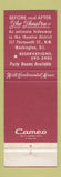 Matchbook Cover - The Ascot Washington DC