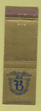 Matchbook Cover - Braun's Fine Catering Washington DC MD