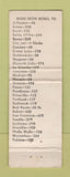 Matchbook Cover - The Tavern Cafe Moro OR WEAR