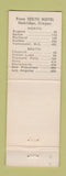 Matchbook Cover - Seelye Motel Oakridge OR WORN