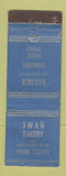 Matchbook Cover - Swan Bakery Rayjack Corn Chips Honolulu Hawaii WEAR
