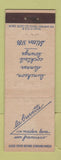 Matchbook Cover - La Buvette Restaurant San Francisco CA