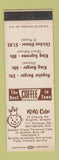 Matchbook Cover - King Cole Restaurant Hamburgers Eugene Springfield OR