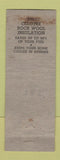 Matchbook Cover - Ohio Roofing and Siding Springfield OH WORN