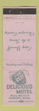 Matchbook Cover - Red Delicious Motel Tonasket WA WEAR