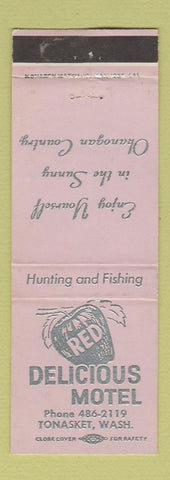 Matchbook Cover - Red Delicious Motel Tonasket WA WEAR