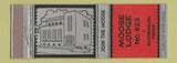 Matchbook Cover - Moose Lodge Bloomsburg PA