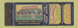 Matchbook Cover - Dave Lundgren's Restaurant Whiting IN