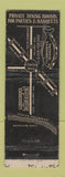 Matchbook Cover - Dave Lundgren's Restaurant Whiting IN