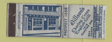 Matchbook Cover - Billson's Charing Cross Grill  WORN
