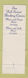 Matchbook Cover - Kentucky Bank and Trust Madisonville KY