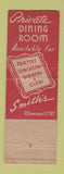 Matchbook Cover - Smith's Restaurant Euclid OH