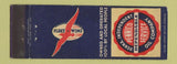 Matchbook Cover - Fleet Wing oil gas Allentown Boytertown Easton Lehighton PA