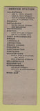 Matchbook Cover - Fleet Wing oil gas Allentown Boytertown Easton Lehighton PA