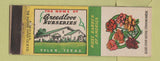 Matchbook Cover - Breedlove Nurseries Tylers TX flowers Rose Garden WEAR
