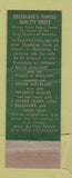 Matchbook Cover - Breedlove Nurseries Tylers TX flowers Rose Garden WEAR