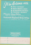 Matchbook Cover - Guaranty Bank Phoenix AZ 40 Strike