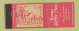 Matchbook Cover - Evans Coffee Shop Arlington VA