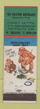Matchbook Cover - Arthur Tucker Superior Match Rutherford NJ