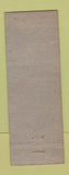 Matchbook Cover - Arthur Tucker Superior Match Rutherford NJ