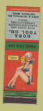 Matchbook Cover - Gora Tool Detroit MI carbide cutting tools pinup