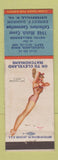 Matchbook Cover Cleveland OH Matchonians Convention Sisterville WV pinup Damron