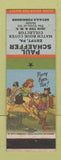 Matchbook Cover - Paul Schaeffer Match Collector Egypt PA hillbilly