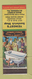 Matchbook Cover - Yeingst's Sandwich Shop Elverson PA hillbilly