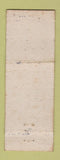 Matchbook Cover - Platers Supply Indianapolis IN pinup WEAR