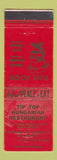 Matchbook Cover - Tip Top Hungarian Restaurant Cleveland OH WEAR