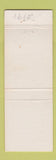 Matchbook Cover - Sam's Char Broiler South San Francisco CA WORN