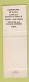 Matchbook Cover - Little Mike's Restaurant Jefferson IA
