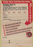 Matchbook Cover - Remington Rand Fireproof Cabinets Buffalo NY 40 Strike