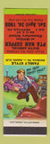 Matchbook Cover - PTA Ham Supper Newville PA 1965