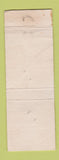 Matchbook Cover - Baker Auto Parts Bastrop LA WORN