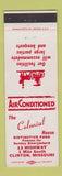 Matchbook Cover - Colonial House Clinton MO