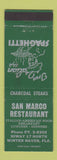 Matchbook Cover - San Marco Restaurant Winter Haven FL