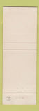 Matchbook Cover - Garber's Cottage Inn Elkhart IN ORANGE
