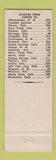 Matchbook Cover - Frontier Motel Cortez Colorado